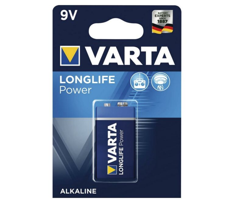 Varta Varta 4922121411 - 1 ks Alkalická baterie LONGLIFE 9V