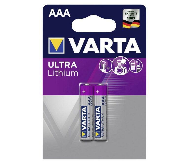 Varta Varta 6103301402 - 2 ks Lithiová baterie ULTRA AAA 1