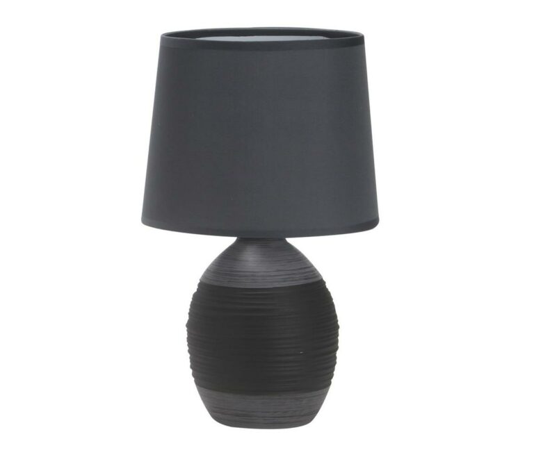 Stolní lampa AMBON 1xE14/40W/230V černá