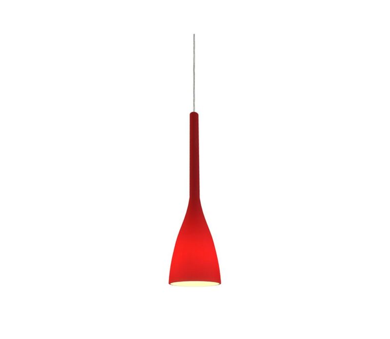Ideal Lux Ideal Lux - Lustr 1xE14/40W/230V červená