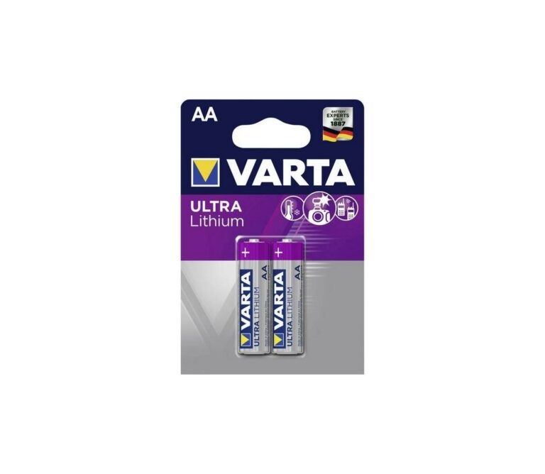 VARTA Varta 6106 - 2 ks Lithiová baterie ULTRA AA 1