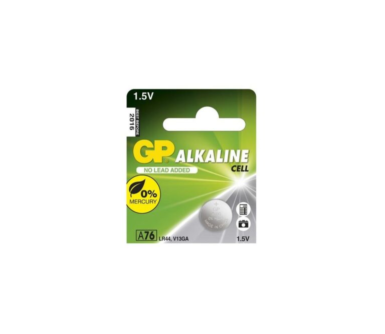 1 ks Alkalická baterie knoflíková LR44 GP ALKALINE 1