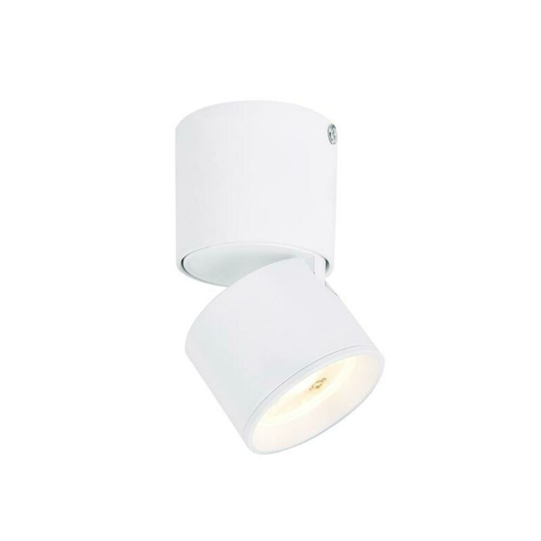 ACA Lighting bodové svítidlo nástěnné LED 5W COB 80° 3000K 400LM bílá hliník D5