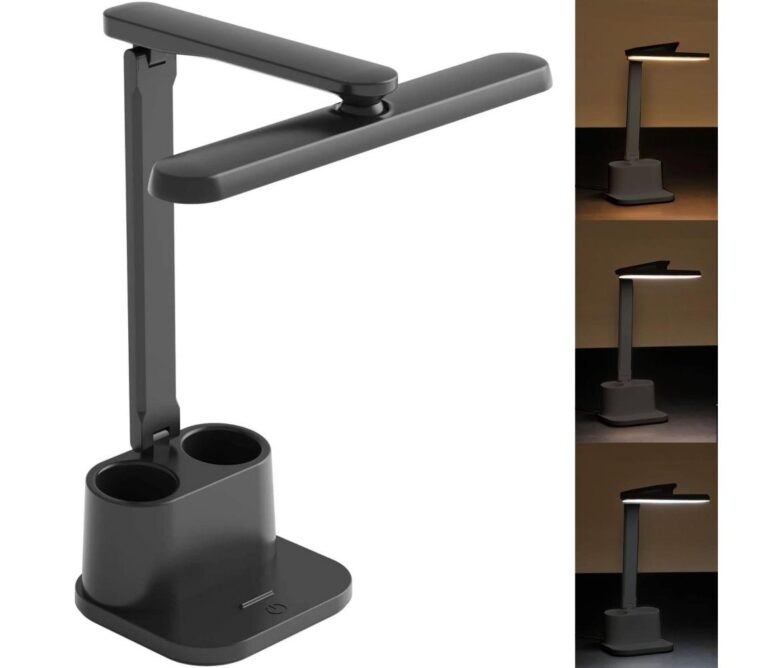 LED Stmívatelná dotyková stolní lampa BARI LED/6W/230V černá