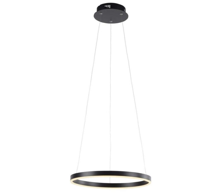 Leuchten Direkt Leuchten Direkt 15393-13-LED Stmívatelný lustr na lanku RITUS LED/20W/230V černá