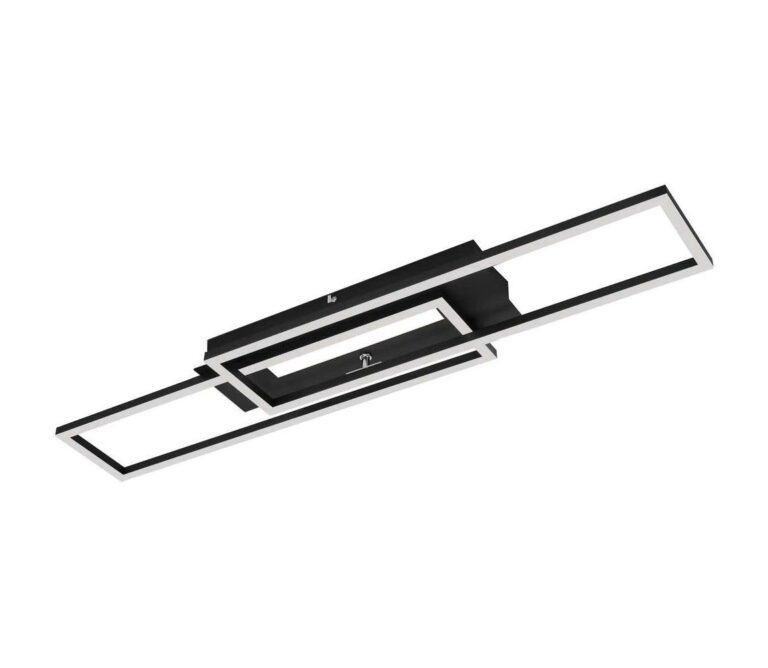 Brilo Brilo - LED Přisazený lustr FRAME 2xLED/20W/230V černá