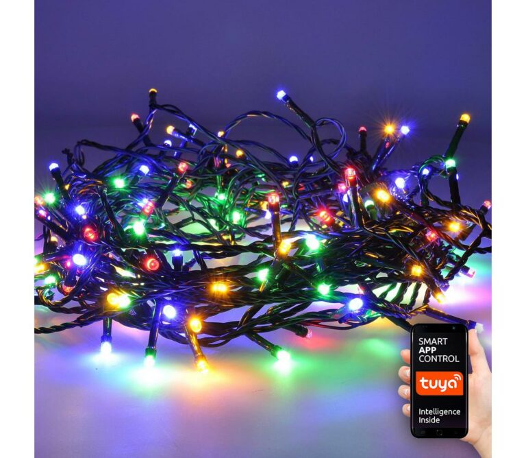 LED WIFI smart venkovní vánoční řetěz