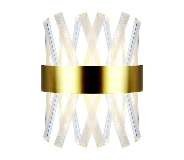 Eurolamp Nástěnné svítidlo 4XG9/4W/230V zlatá