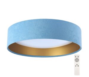 LED Stmívatelné stropní svítidlo SMART GALAXY LED/24W/230V modrá/zlatá + DO