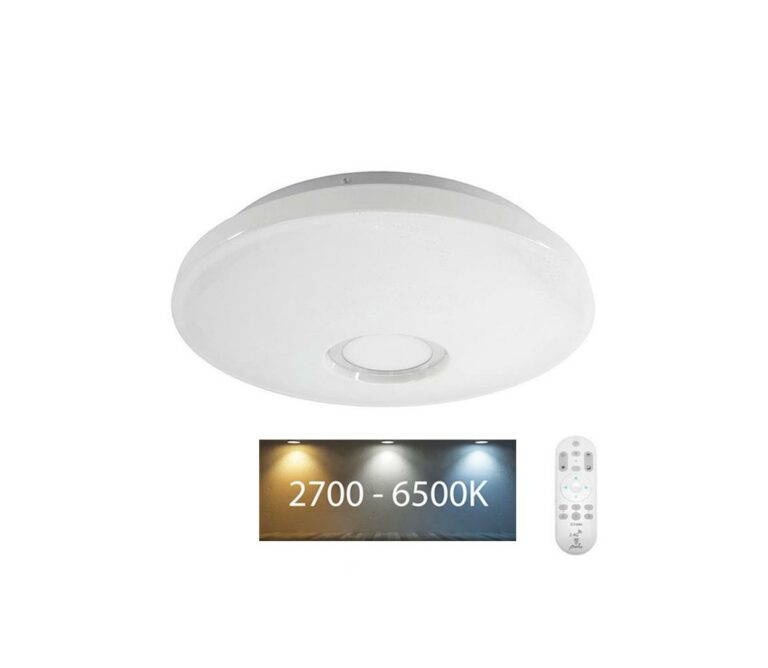 LED Stmívatelné stropní svítidlo STAR LED/60W/230V 2700-6500K + dálkové ovládání