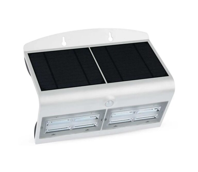 LED Solární nástěnné svítidlo se senzorem LED/7W/3