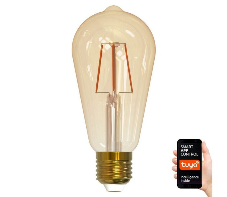 LED Stmívatelná žárovka VINTAGE ST64 E27/5
