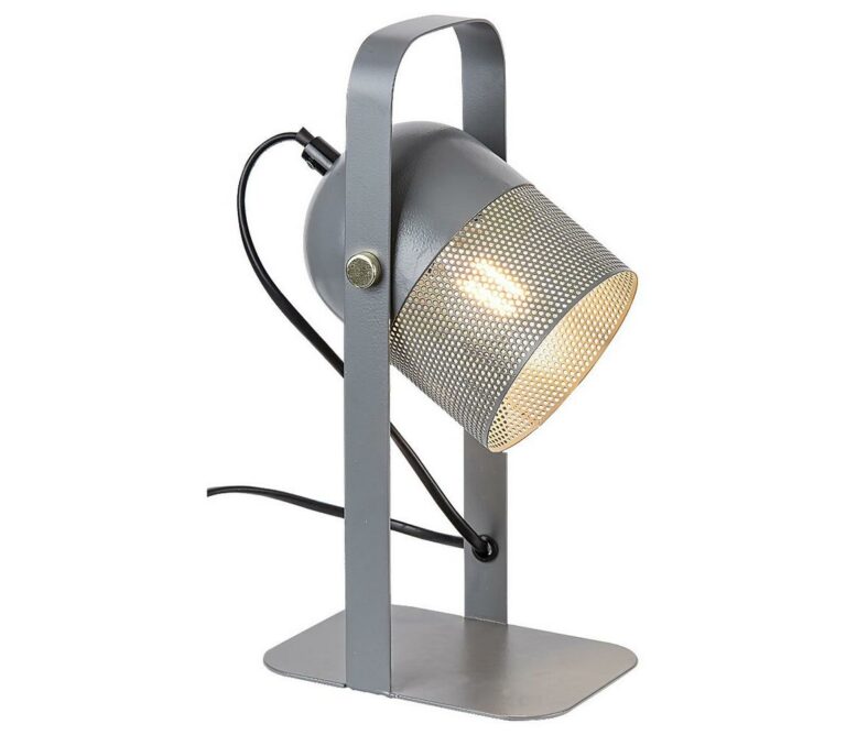 Rabalux Rabalux 5254 - Stolní lampa RONNIE 1xE14/25W/230V šedá