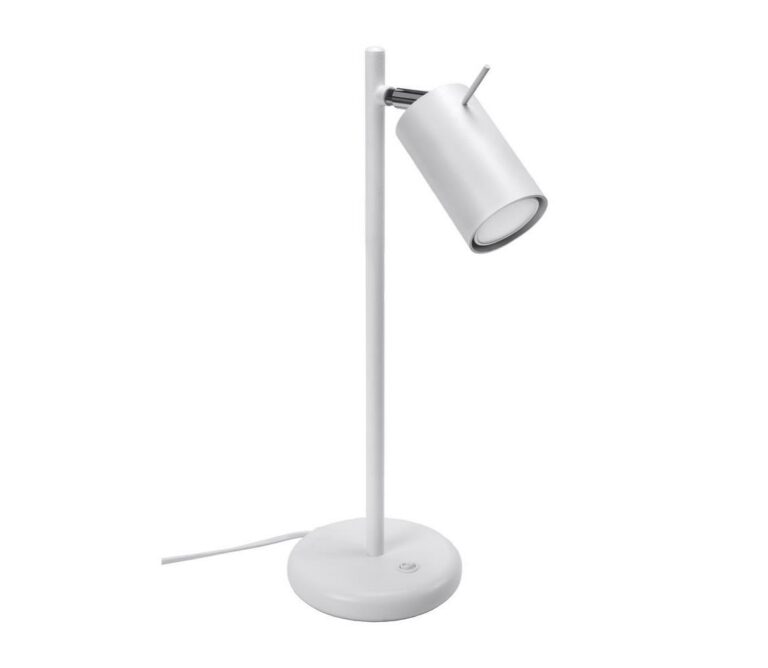 SL.1090 - Stolní lampa RING 1xGU10/40W/230V bílá