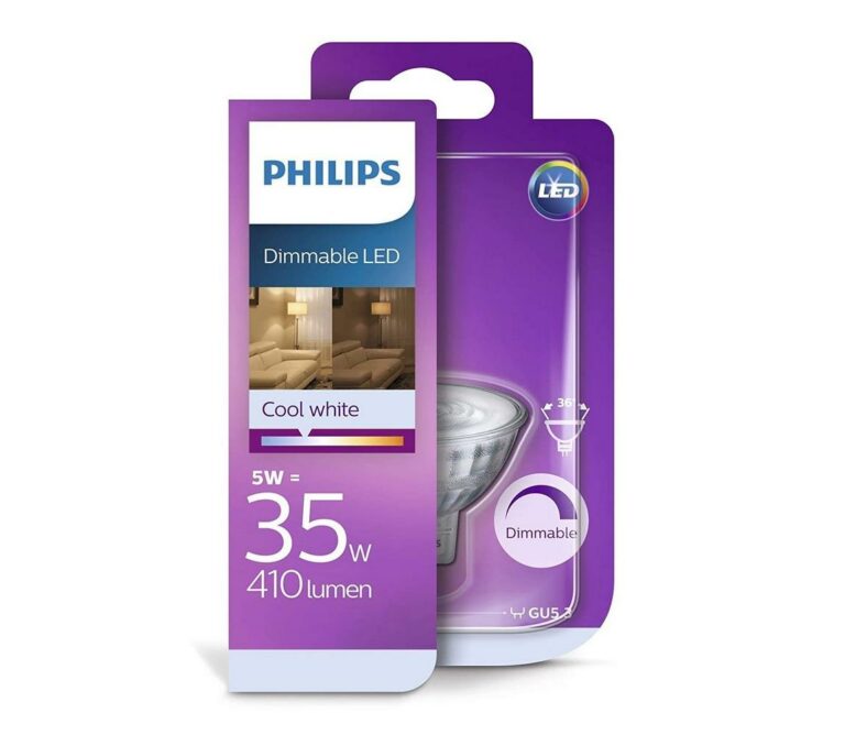 Philips LED Stmívatelná žárovka Philips GU5