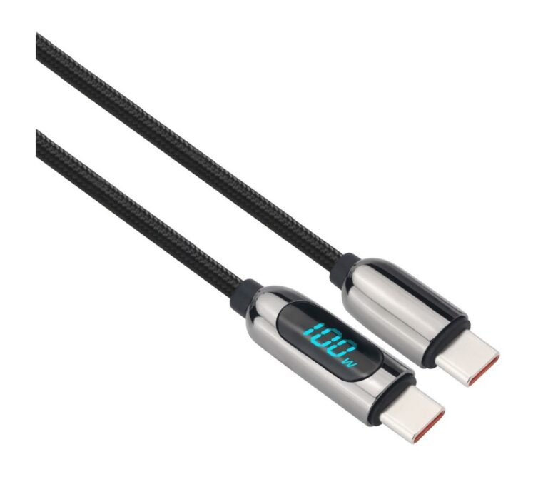SSC1802 - USB-C kabel s displejem 100W 2m