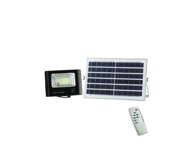 LED Stmívatelný solární reflektor LED/12W/3