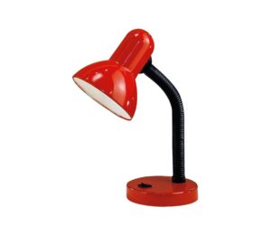 Eglo EGLO 9230 - Stolní lampa BASIC 1xE27/40W červená