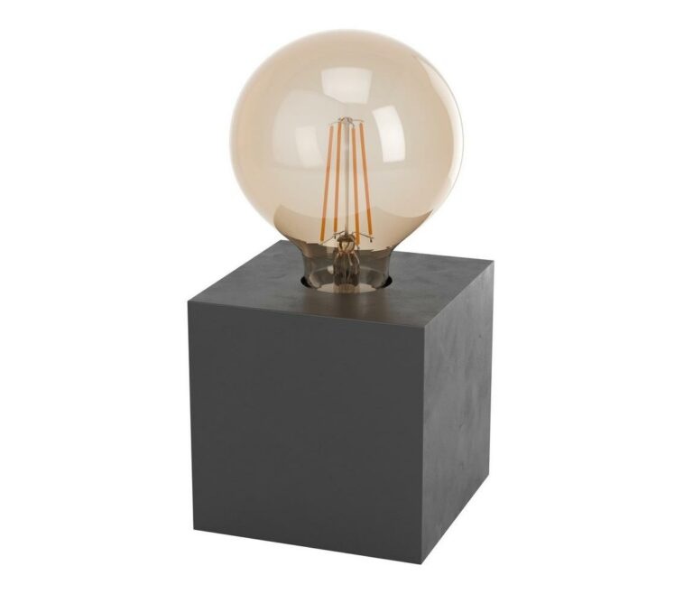 Eglo Eglo 43734 - Stolní lampa PRESTWICK 1xE27/40W/230V antracit