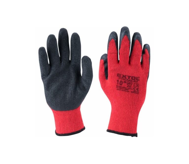 Extol Extol Premium - Pracovní rukavice velikost 10" červená/šedá