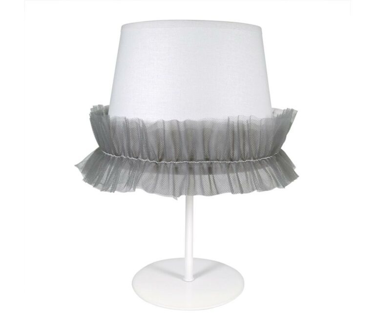 - Dětská stolní lampa BALLET 1xE14/40W/230V šedá