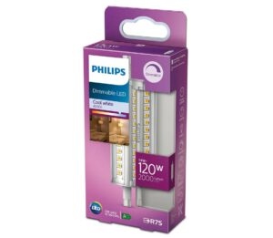Philips LED Stmívatelná žárovka Philips R7s/14W/230V 4000K 118 mm
