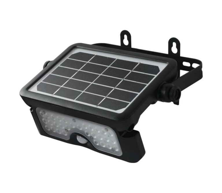 LED Solární reflektor se senzorem EPAD LED/5W/3000 mAh 3