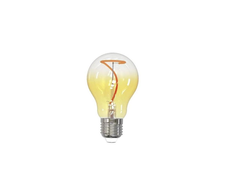 LED Žárovka FILAMENT SHAPE A60 E27/4W/230V 1800K žlutá