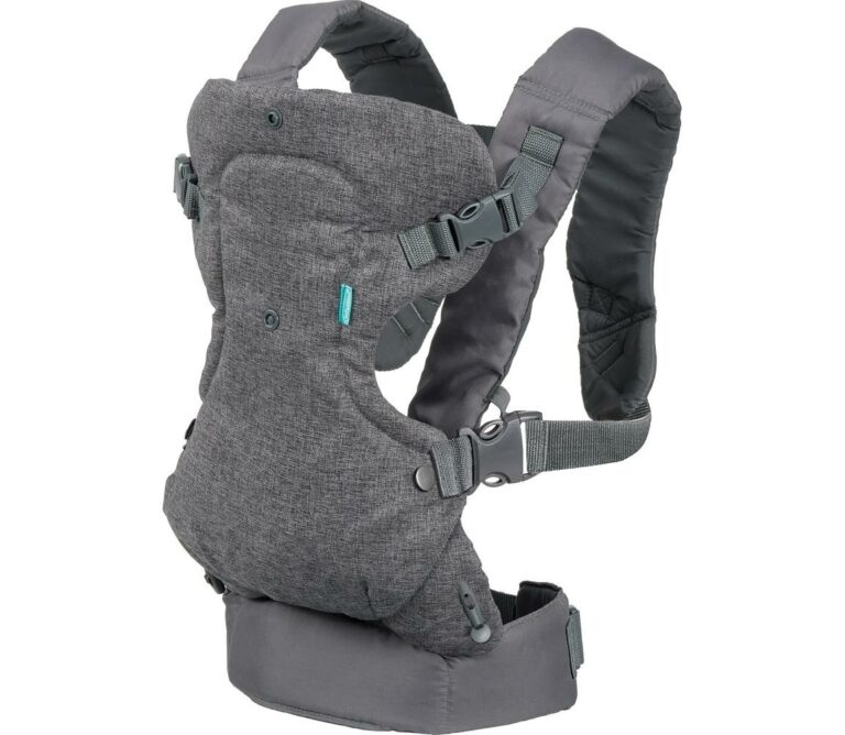 Infantino Infantino - Dětské nosítko FLIP ADVANCED 4v1 tmavě šedá
