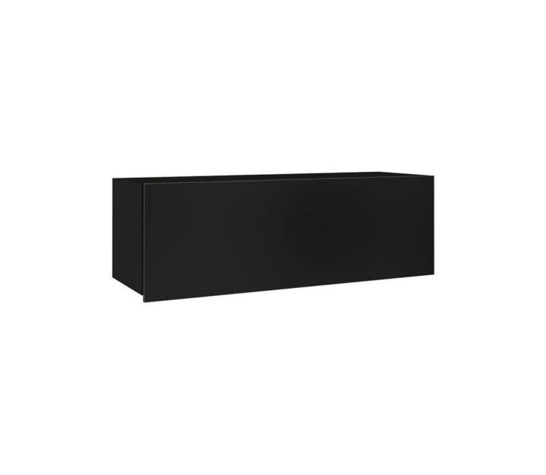 MIRJAN 24 Nástěnná skříňka CALABRINI 34x105 cm černá