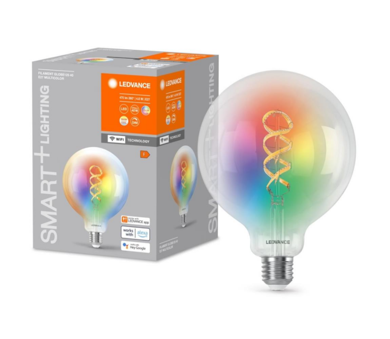 Ledvance LED RGBW Stmívatelná žárovka SMART+ E27/4