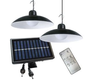 SADA 2x LED Stmívatelné solární závěsné svítidlo LED/6W/3