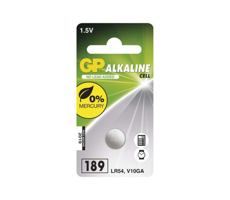 Alkalická baterie knoflíková LR54 GP ALKALINE 1