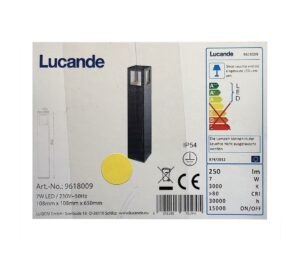 Lucande Lucande - LED Venkovní lampa NICOLA LED/7W/230V IP54