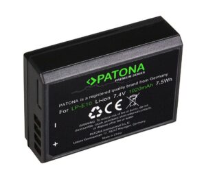 PATONA PATONA - Baterie Canon LP-E10 1020mAh Li-Ion Premium