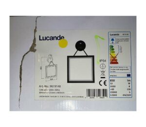 Lucande Lucande - LED Venkovní nástěnné svítidlo se senzorem MIRCO LED/13W/230V IP54