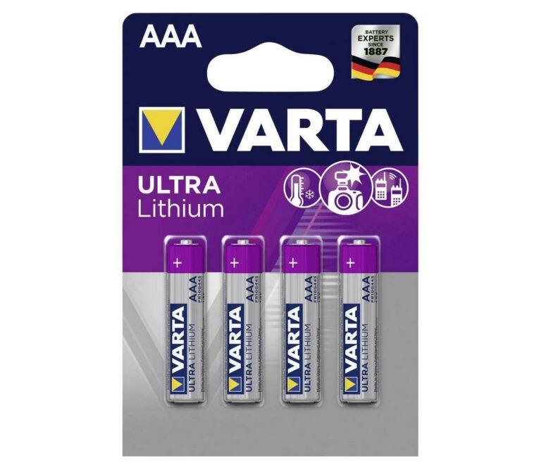 Varta Varta 6103301404 - 4 ks Lithiová baterie ULTRA AAA 1