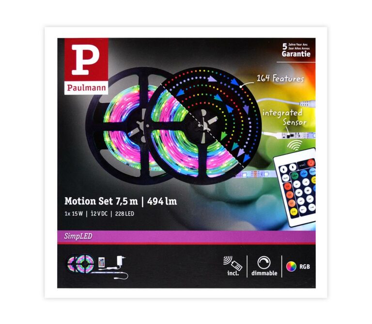 Paulmann Paulmann 70514 - LED RGB/15W Stmívatelný pásek SIMPLED 7