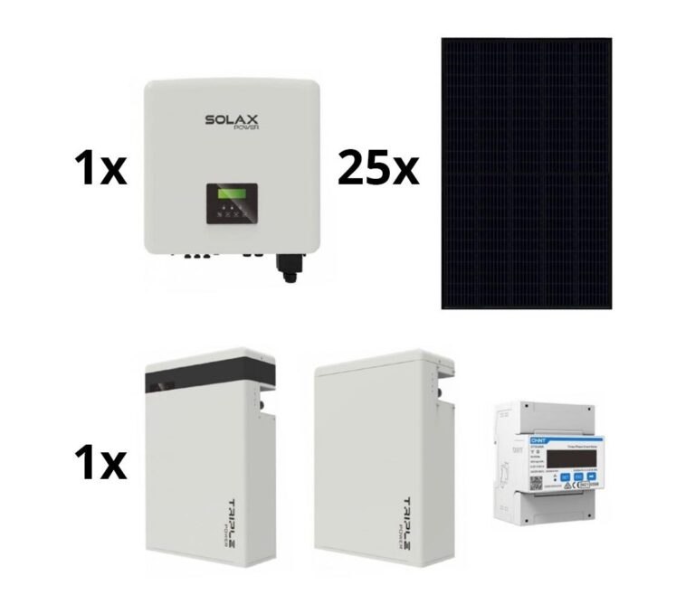 SolaX Power Sol. sestava: SOLAX Power - 10kWp RISEN + 15kW SOLAX měnič 3f + 11