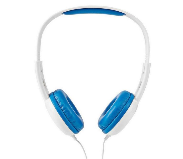 HPWD4200BU - Drátová sluchátka modrá / bílá