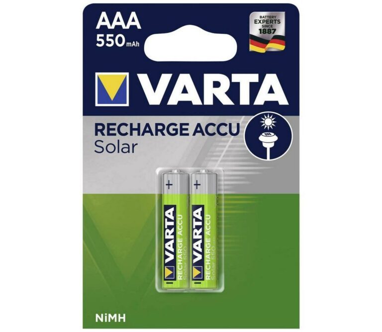 VARTA Varta 56733 - 2 ks Nabíjecí baterie SOLAR ACCU AAA NiMH/550mAh/1