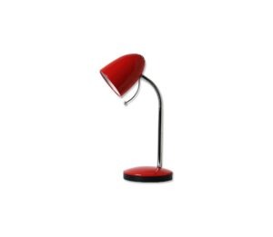 B.V.  - Stolní lampa 1xE27/36W/230V červená/chrom