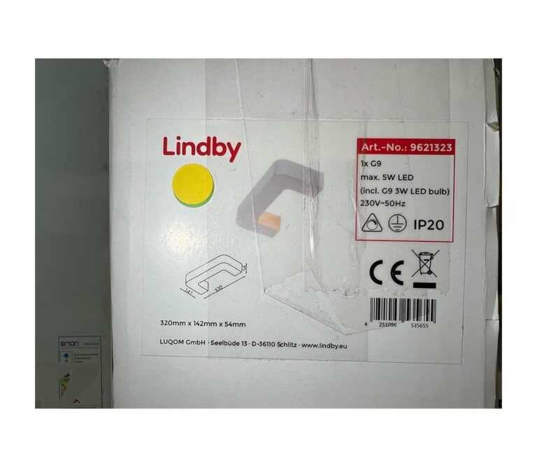 Lindby Lindby - LED Nástěnné svítidlo JULIKA 1xG9/5W/230V