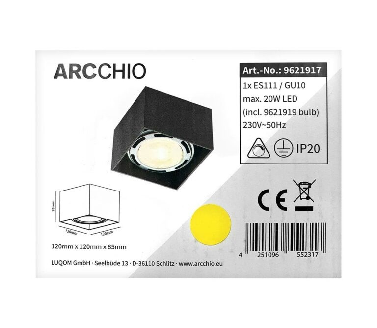 Arcchio Arcchio - LED Bodové svítidlo MABEL 1xGU10/ES111/11