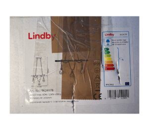 Lindby Lindby - Lustr na lanku VENTURA 3xE27/60W/230V