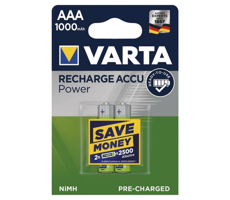 VARTA Varta 5703301402 - 2 ks Nabíjecí baterie RECHARGE  AAA  1