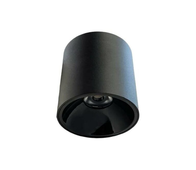LED Bodové svítidlo LED/12W/230V 4000K pr. 8 cm černá