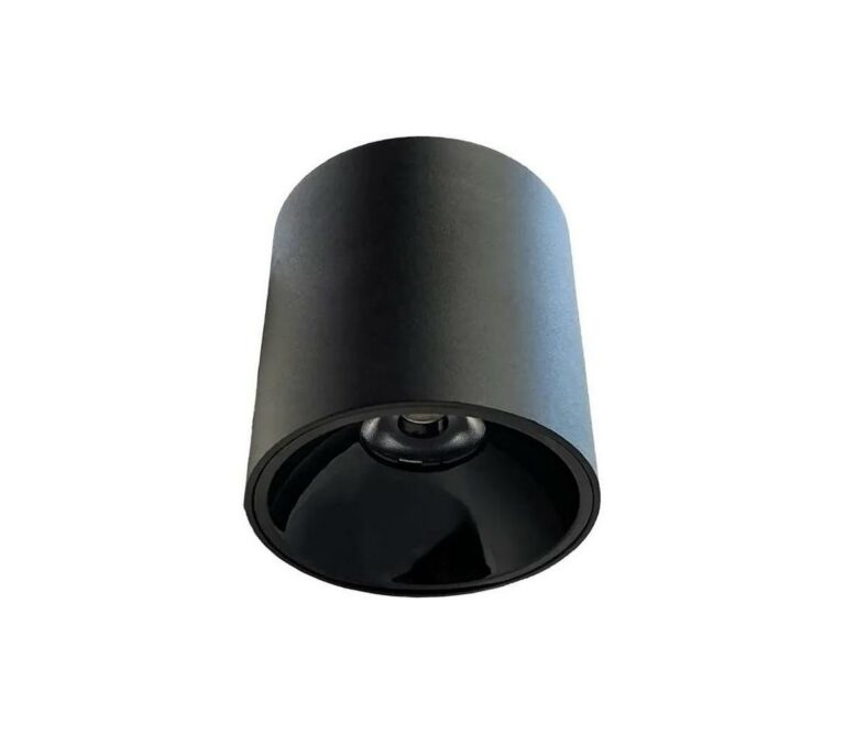 LED Bodové svítidlo LED/16W/230V 4000K pr. 10 cm černá