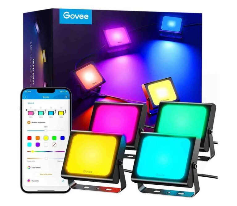 Govee Govee - SADA 4x Flood Lights venkovní SMART LED světla Wi-Fi IP66