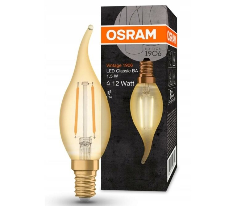 Osram LED Žárovka VINTAGE E14/1